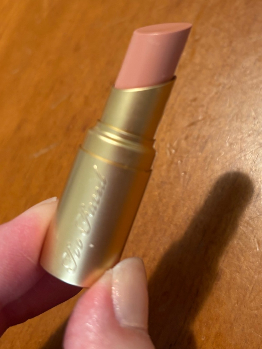Too Faced La Creme Color Drenched Lip Cream Lipstick Naked Dolly - Picture 6 of 10